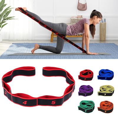 1Pc Fitness elastyczna opaska do jogi Gym Sport Training Pitales Belt Stretch Latin Dance Tape