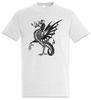 Dragon IV Herren T-Shirt Drache Art Kelten Tattoo Knoten Keltisch Kreuz Cross