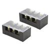 Terminal Strip Block Large Current Easy Wiring Ground Circuit Terminal Block 600V 60A 3 Positions