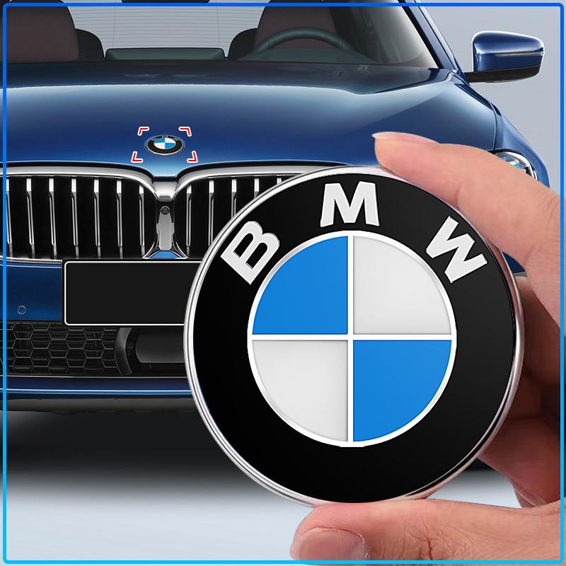 1Pcs 74/82mm Car Emblem Badge Hood Front Rear Trunk Logo For BMW M E46 E90 E60 F30 F10 X1 X2 X3 X5 X4 X6 X7 X8 G30 G20 G32 G11
