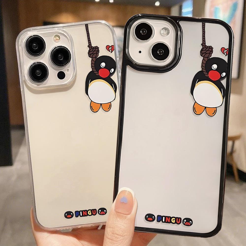 Acrylic Phone Case for iPhone 11 12 13 14 Pro 12 14 16 Pro Max for Samsung A16 A36 A56 S24 FE High-quality Painted Anti-fall Mobile Phone Case