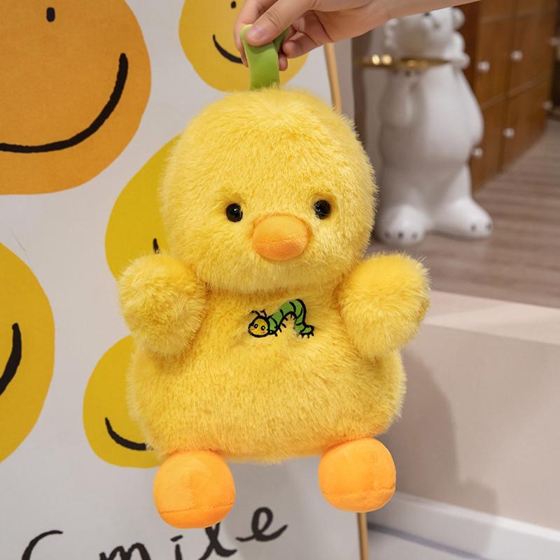 20/30cm Peluche Pulcino Giallo Carino Peluche Anatra Gialla Bambola Animale di Peluche Morbido Giocattoli Pollo Regalo per Bambini Arredamento Casa Bambini