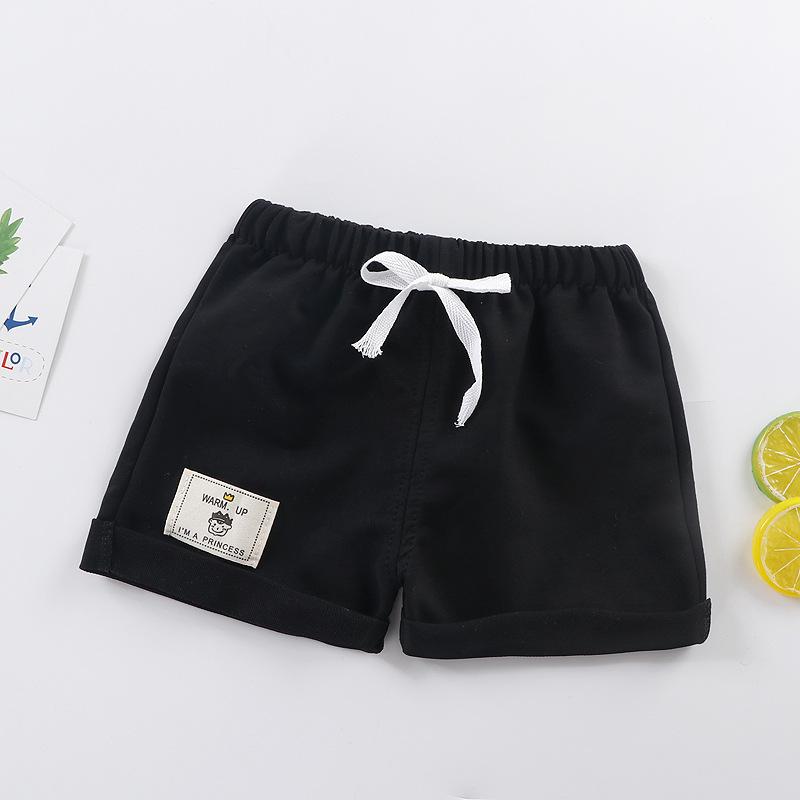 0-5 Years Boys Girls Summer Casual Thin Solid Color Shorts