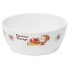 XP14AG-A Dishwasher-Safe Bowl, Silver Ion Ag+ Antibacterial, 330ml, Curious George Design, Made In Japan