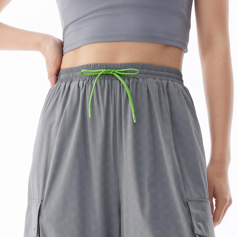 Aolaiy Women's Cooling Wide-Leg Cargo Pants