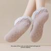 Winter and Autumn Lamb Fleece Floor Socks for Women - Thickened and Insulated for Warmth and Comfort - Glued Anti-Slip Warm Feet Sock Pouch