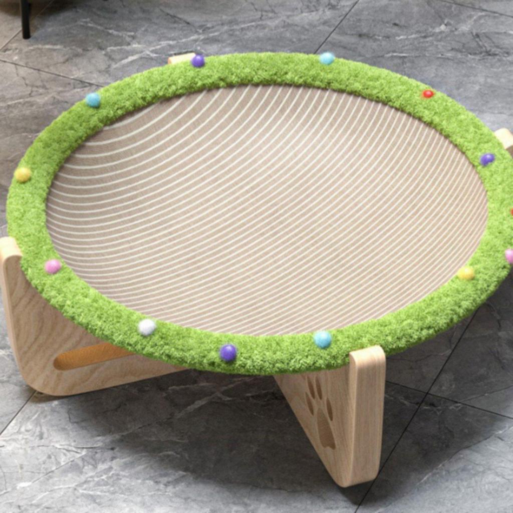 Sisal Cat Scratching Board Breathable Bed Clawsable Pet House Lounger