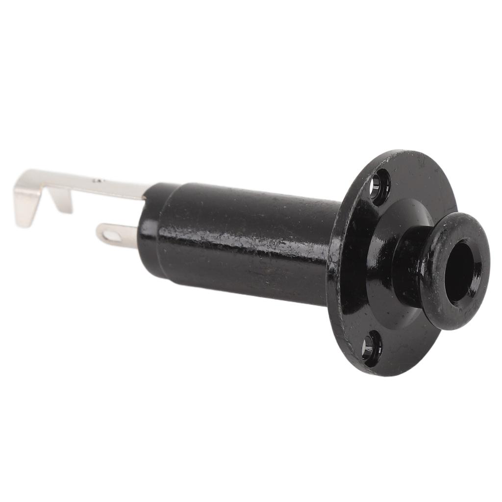 6.35mm Electric Guitar Mono Endpin Output Jack Brass Alloy High Sensitivity EQ Equalizer Output Socket Connection Port