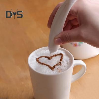 Penna elettrica per Latte Art, penna per intagliare il caffè, per decorare torte con cappuccino, penna per spezie portatile, strumento di cottura professionale per gli appassionati di caffè e