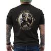 Ανδρικό T-Shirt Πολεμικών Τεχνών Tai Chi Chuan - Παραδοσιακή Κινεζική Καλλιγραφία και Εκτύπωση Πλάτης Δασκάλου Tai Chi, Καθαρό Διαπνέον Κοντομάνικο T-Shirt για Tai