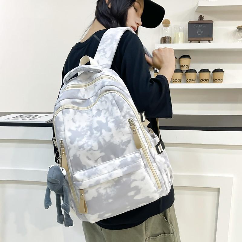 Tie-Dye Rucksack Mittelschüler Leichter Schulrucksack Rucksack mit großer Kapazität
