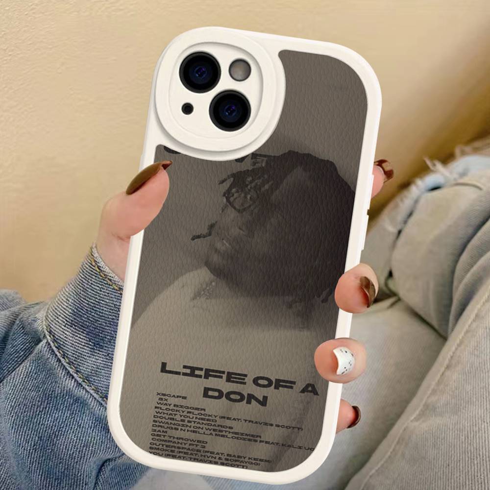 Rapper D-Don T-ToliverS For IPhone 16 15 14 13 12 11 Pro Max Plus Shockproof Leather Soft Phone Cover