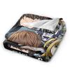 Death Note Manga Anime TV Show Poste Blanket Soft Street Trend Plush Throw Blanket For Bedroom Flannel Bedspread Bed Cover
