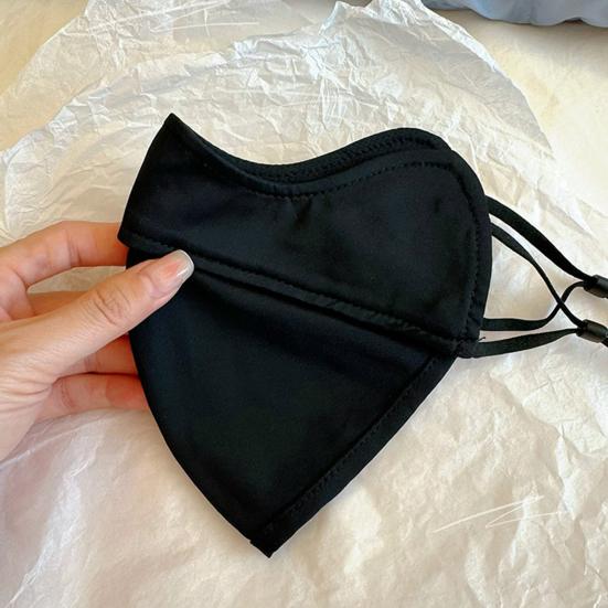 Face Guard UV Protection Soft Ice Silk Face Guard with Adjustable Elastic Ear Straps Lightweight Quick-Drying Sun Protection Face Guard