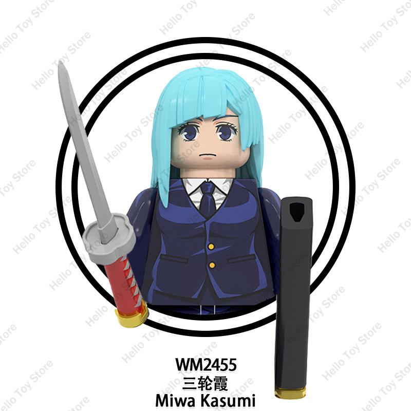 Jujutsu Kaisen Hot Anime Mini Acion Figures Satoru Gojo Model Classic Cartoon Building Blocks Itadori Yuji Dolls Bricks Toy Gift