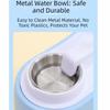 Detachable Cat Automatic Water Dispenser Non Slip Base Pet Water Bowl  Hiking