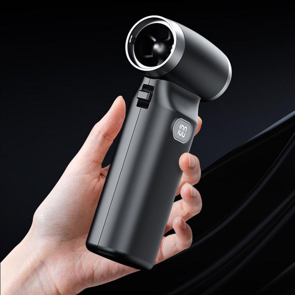 110000 RPM Portable Handheld Fan 100 Wind Speeds Powerful Dust Blower Mini Turbo Violent Fan  Home