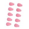 10pcs Eye Shadow Brush Covers Soft Silicone Dust Proof Makeup Brush Protector Covers