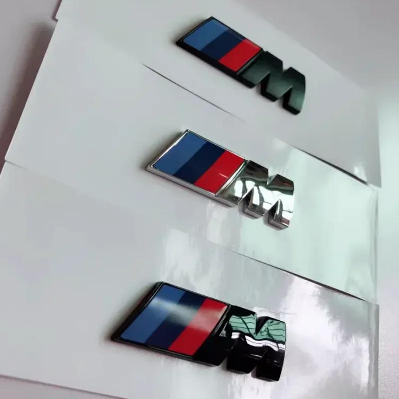 3D ABS M Car Body Side Badge Body Rear Trunk Decor Sticker Car Modification Accessorie For All BMW M Power X1 X3 X5 X7 E71