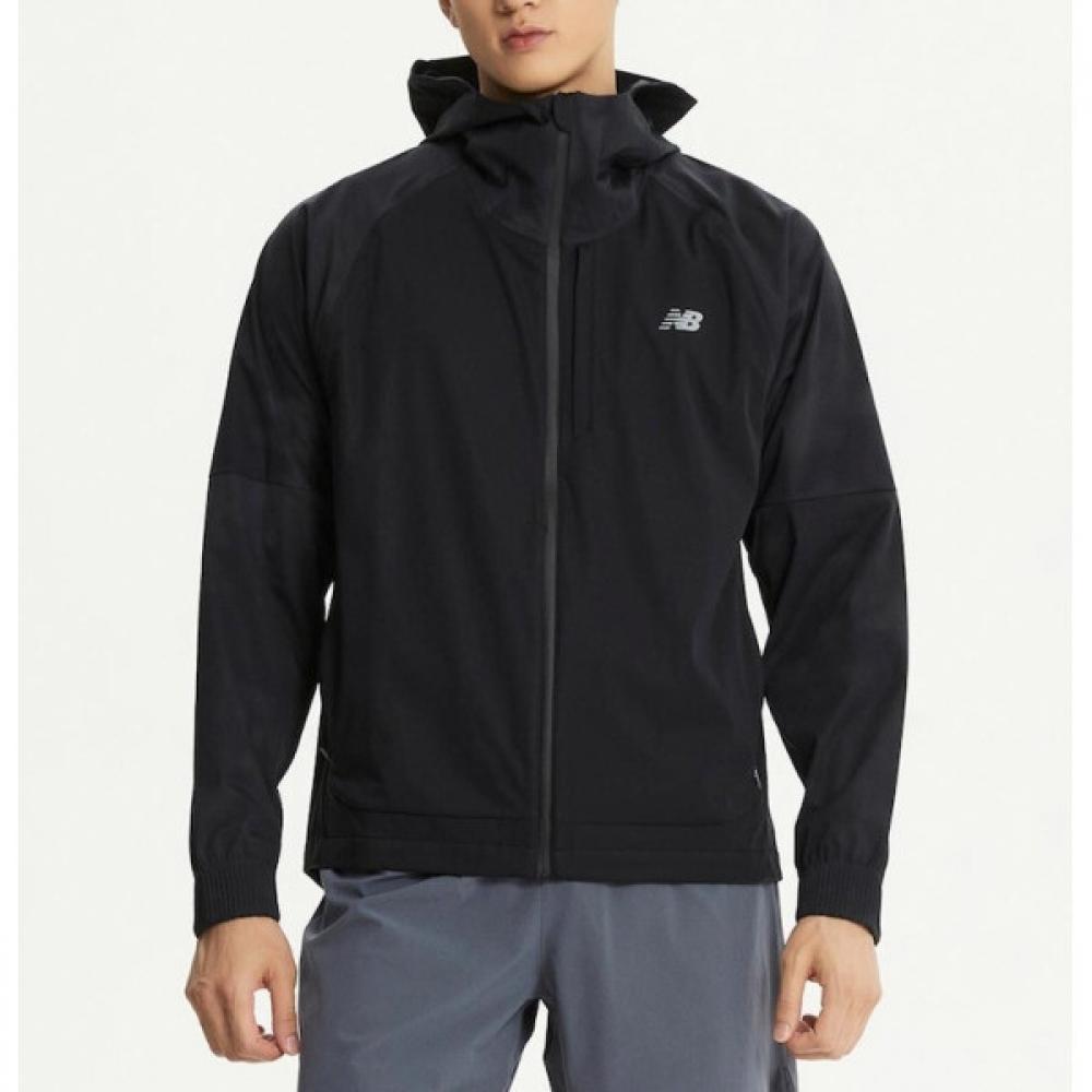 

New Balance Reflective Woven Jacket M B1 Nbnae4p081 17 NBNAE4P081 17/M