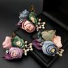 2021 Korean Fabric Flower Brooch - Elegant & Versatile Women's Accessory for Clothing