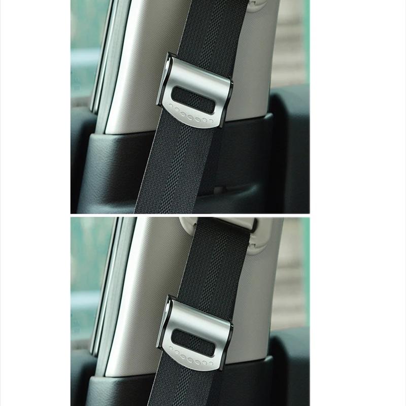 

1/2 шт. Регулировка пряжки ремня безопасности автомобиля Эластичный зажим для ремня безопасности Регулятор ремня безопасности Стопор ремня безопасности Аксессуары для интерьера автомобиля
