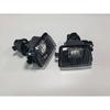 BRAND NEW Front Fog Light Pair Clear Glass for VW MK2 Golf Jetta Big Bumper