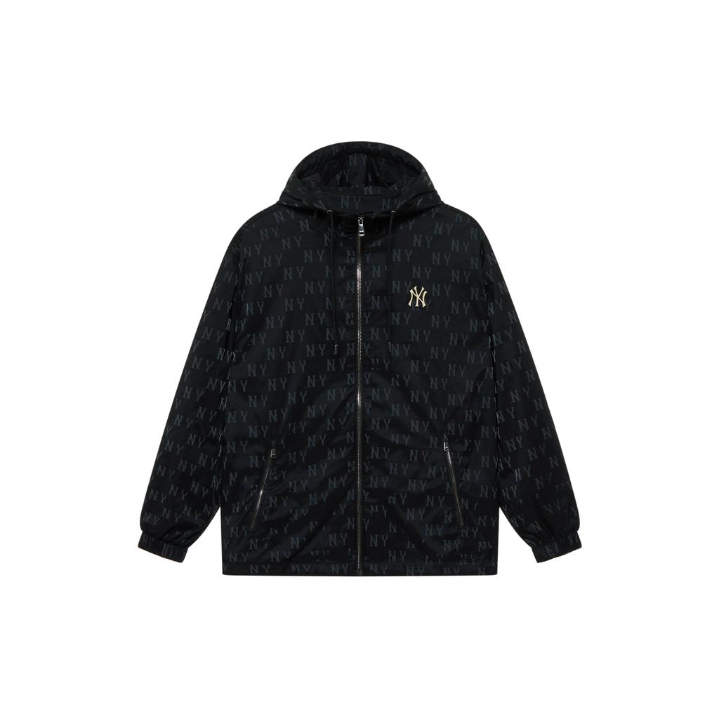 New MLB MONOGRAM Series New York Yankees Team 24FW Jacket Unisex Black 3AWJM0444-50BKS