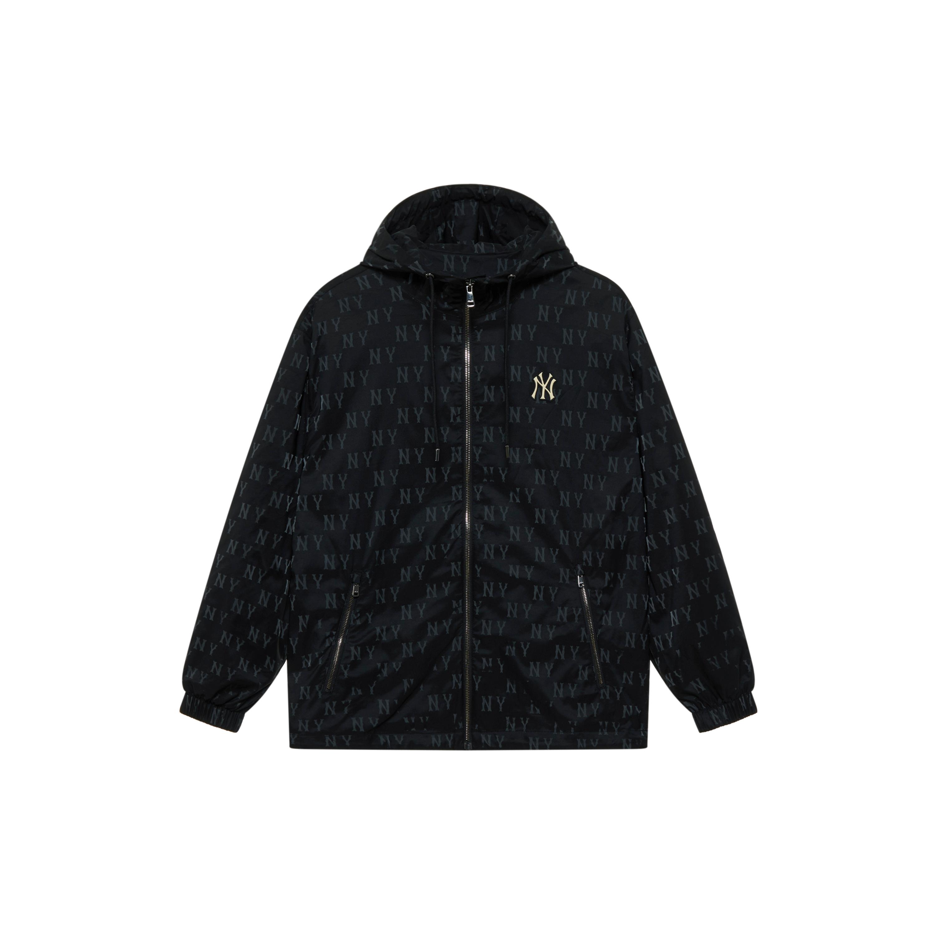 

New MLB MONOGRAM Series New York Yankees Team 24FW Jacket Unisex Black 3AWJM0444-50BKS S