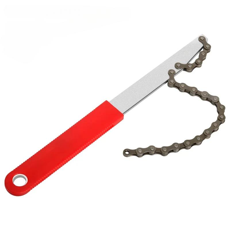 

Bike Flywheel Removal Tool Kit with Cassette Wrench 12 Teeth MTB Cassette Sprocket Removal Wrench Portable Bicycle Repair Tools Wrench