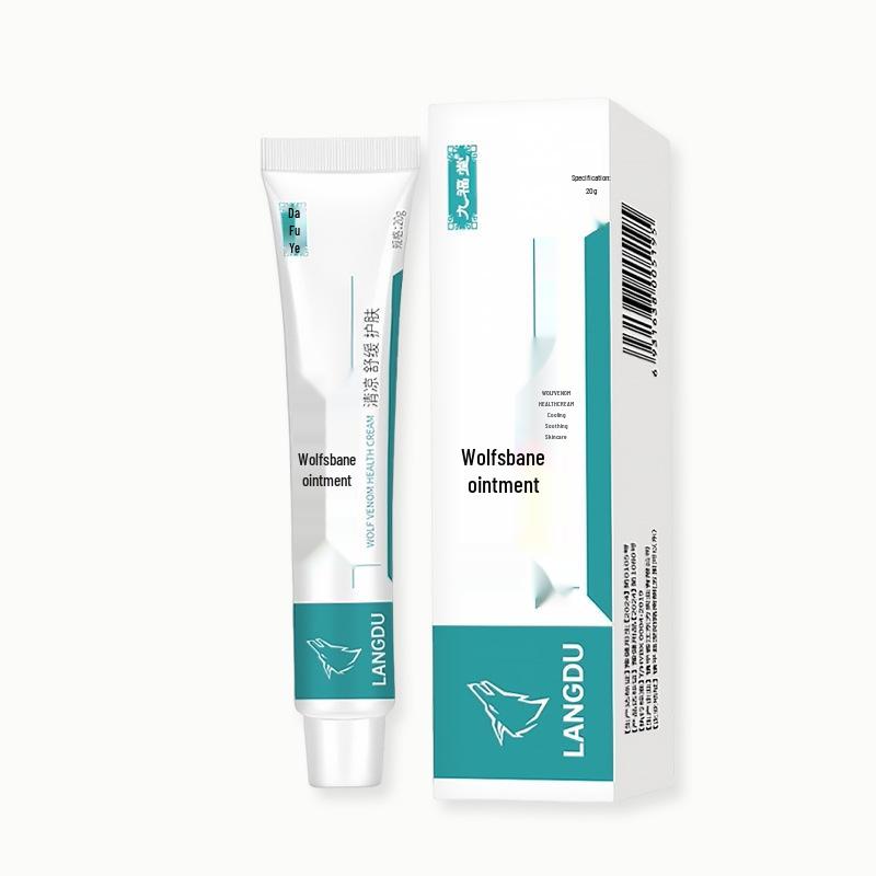 Jiufutang Wolfsbane Antibacterial Foot Itch Relief Cream