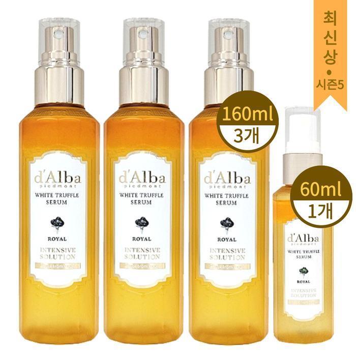 

Season 5 [d Alba] Mist Serum White Truffle 160ml x 3 + 60ml x 1 (11374150)