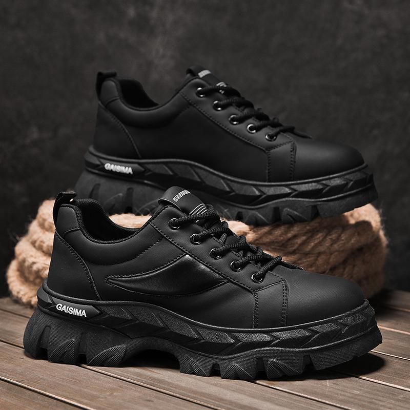 Nové Pánské Klasické Módní Nízké Tenisky na Skateboarding s Tlustou Podrážkou Pohodlné Měkké Podrážky Basketbalové Tenisky