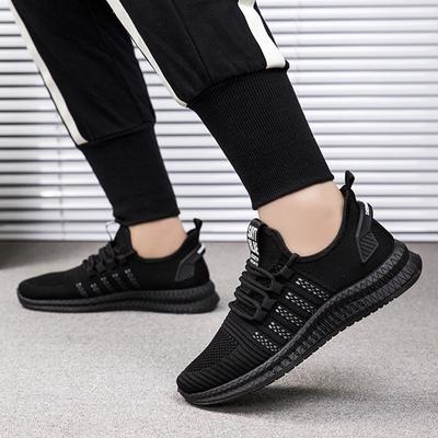 Erkek spor trend ayakkabılar 2025 yeni eva uçan örgü günlük ayakkabılar erkek ayakkabıları moda, hafif ve nefes alabilen tek ayakkabılar