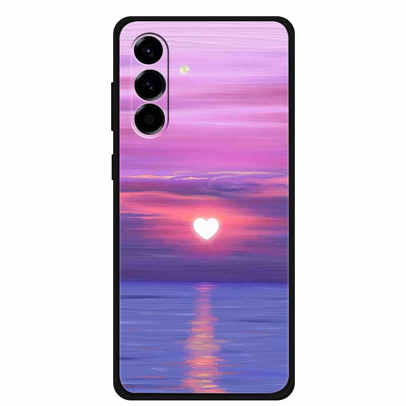 For Samsung Galaxy A56 Case Luxury Wolf Lion TPU Silicone Soft Back Cover for Samsung Galaxy A36 A26 5G Shockproof Bag Printed