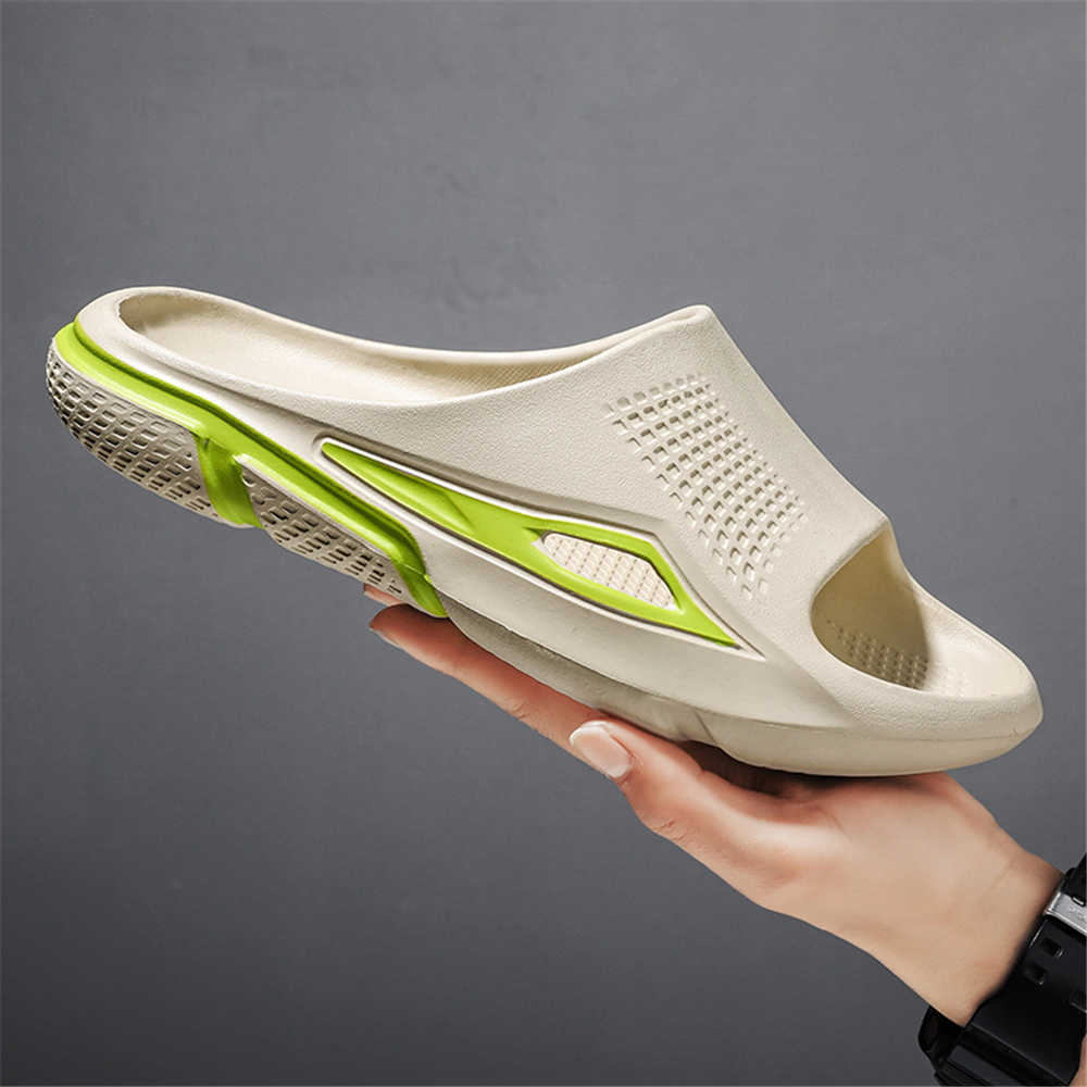 Fashion Water Green Slip Resistant Shoes Sandals Men Slippers Original Men's Shoes Summer Flip Flops For Man Sneakers Sports