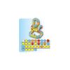 SunSmile Rail Cube Starter Set with 3 Colorful Rails and 10 Accessories Toy Building Kit