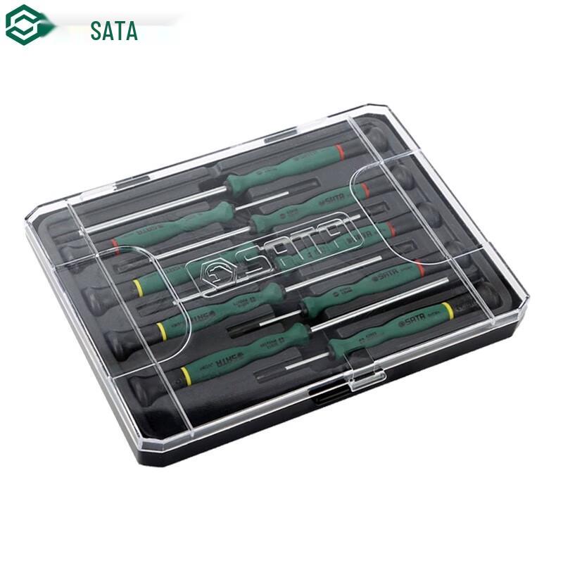 SATA 9-Piece Miniature Screwdriver Set One Size