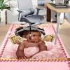 1PC Princess Butterfly Extra Large Non-Slip Floor carpet, Office, family, bedroom, Studio - Large Area RugJ0347