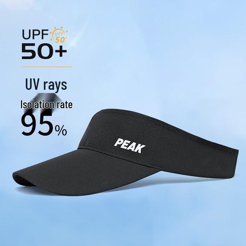 Peak Empty Top Sun Visor Hat One Size (Adjustable)