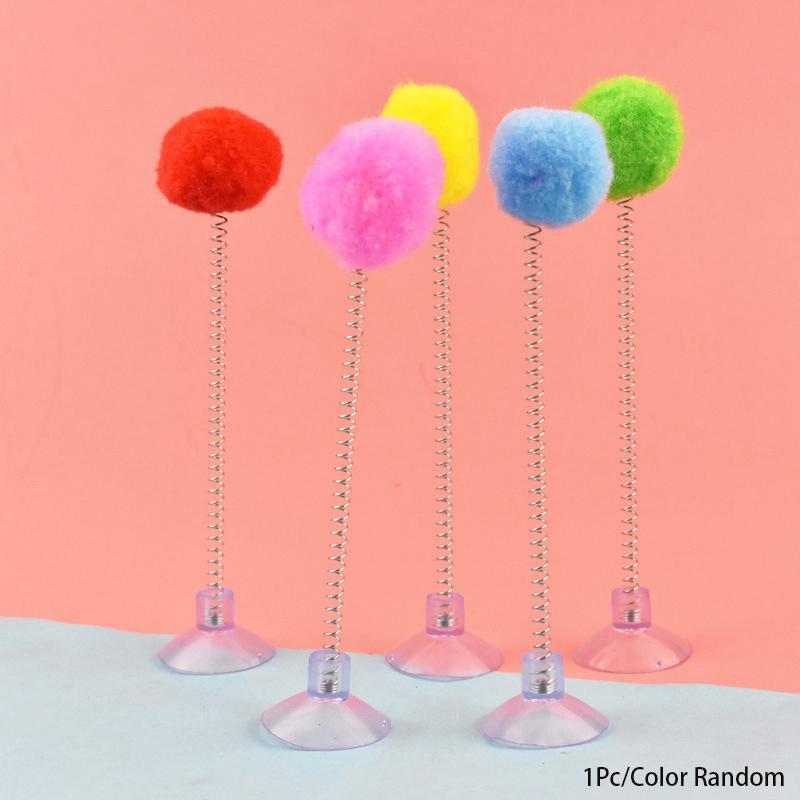 

Игрушки для кошек Мягкая искусственная бархатная ткань Пушистый шарик Игрушка для кошки Набор игрушек для кошек С плюшевым шариком Удочка Колокольчик Палочка с головкой Для комнатных кошек