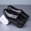 Men's leather shoes, soft-soled breathable business leather shoes, men's one-pedal non-slip, middle-aged and comfortable