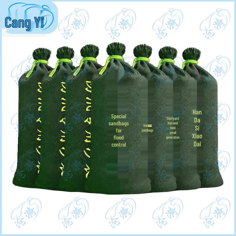 Flood Control Water-Absorbing Sandbags