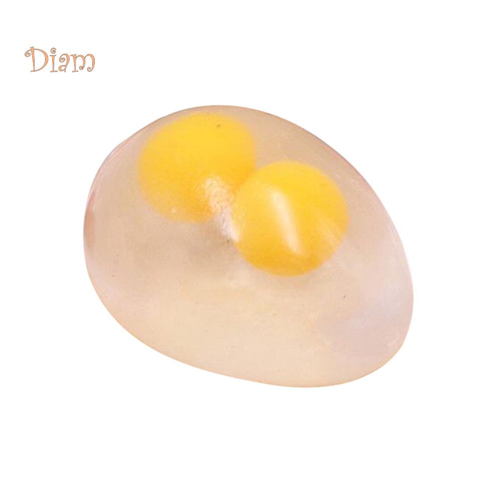 Giocattolo antistress in gomma a forma di occhio di pomodoro arancione, schiaccia la palla, divertente giocattolo da gioco, giocattoli antistress