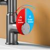 360 Rotation Wash Basin Faucet Digital Display LED Multi-function Stream Sprayer Hot Cold Water Sink Mixer Wash Tap for Bathroom