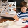 Creative DIY Paper Cats Handmade DIY Paper Cat Dog Dinosaur Folding Animal Folding Craft Paper Set for Home Decoration Gifts
