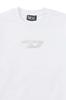 Diesel Sweatshirt A17727RIAJH 100 White M Women's F-REGGY N-FOIL