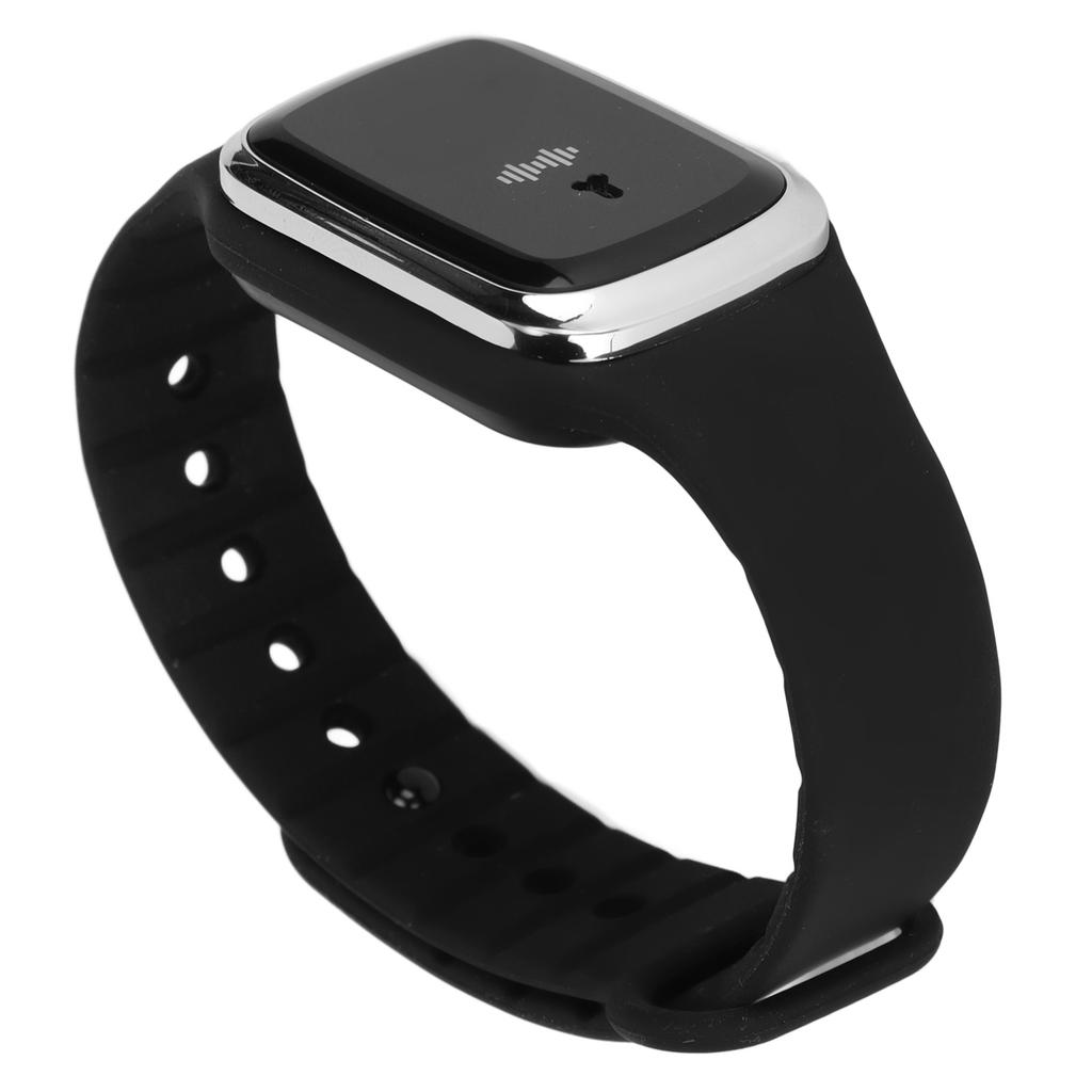 Ultrasonic Mosquito Repellent Watch Fast Charging 3 Gear Clock Function Adjustable USB Insect