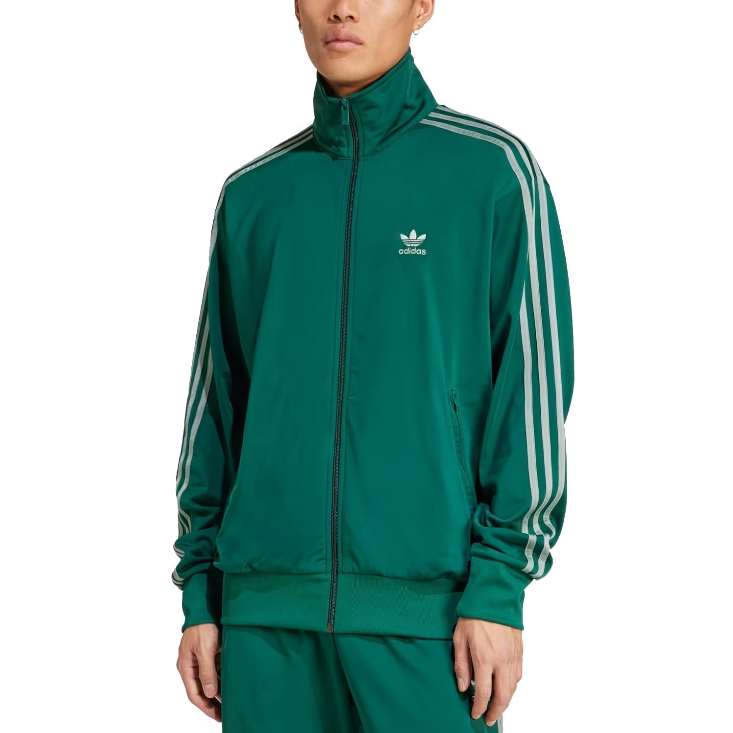 Adidas Classics Спортивный топ Firebird Спортивная куртка FIREBIRD TT FWE48 Зеленый Мужской (JP, Алфавит, 2XL, (JP2543))