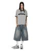 Opeunyadeu(Owai) Opyd Stripe Patch Ringer Tee - Melange
